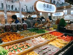 自助取餐区-大山炭火烤肉自助(百盛步行街广场店)