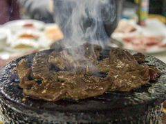 烤腌牛肉-大槐树烤肉馆