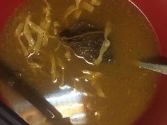 秘制咖喱牛腩汤面-胜利茶餐室