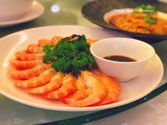 白灼深海基尾虾-国贸格兰维大酒店-山城映像中餐厅(青年路店)