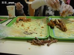 吃到最后，呵呵~-华莱士·全鸡汉堡(五爱道店)