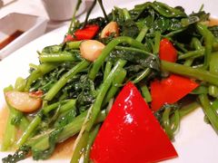 虾酱炒空心菜-肥仔文澳门猪骨煲(南京西路店)
