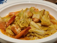 大虾炒菜芯-东莱海上(长宁来福士店)