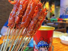 手把鸡肉串-小小河边鱼(天润城店)