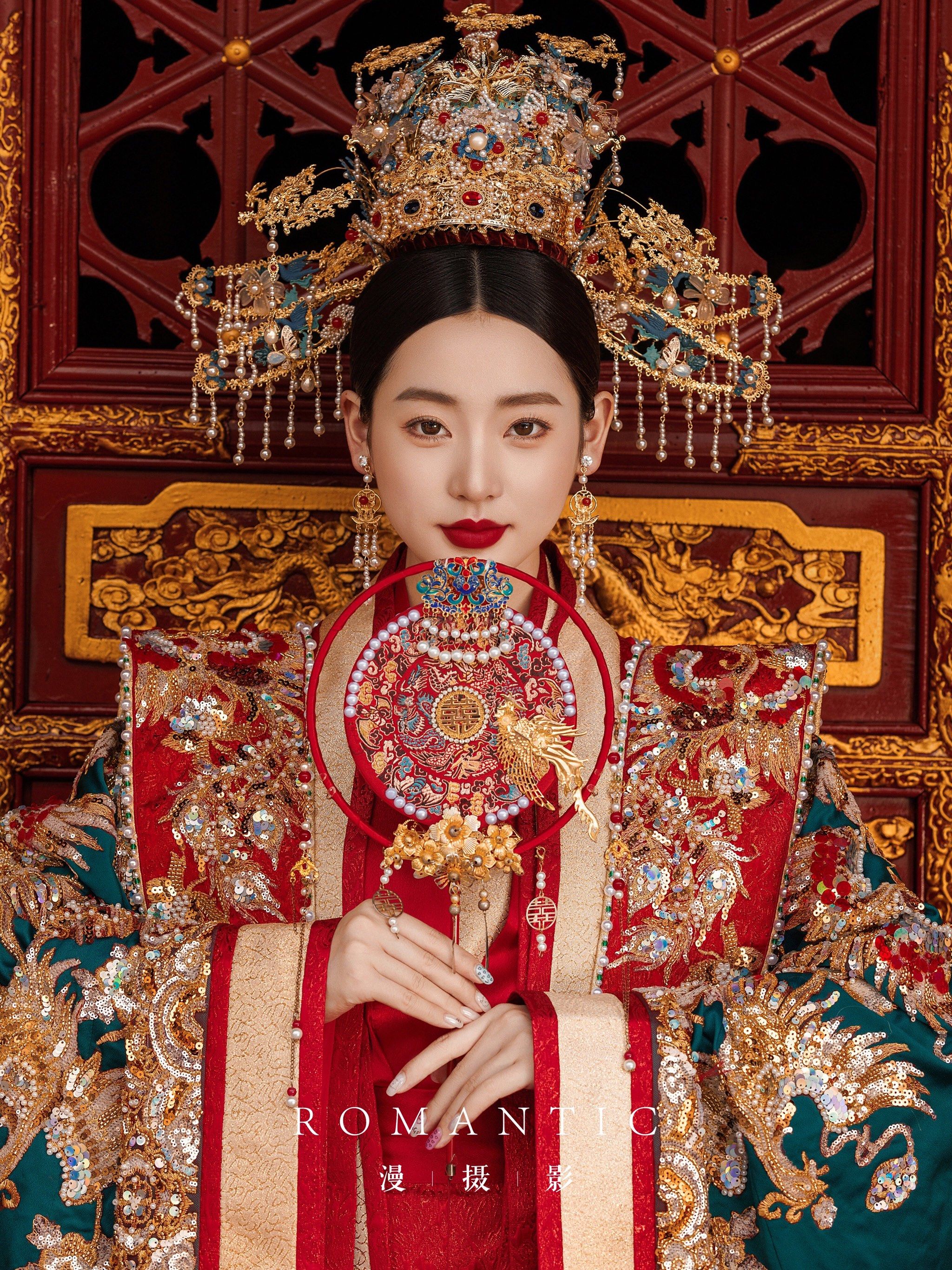 属于中国女孩子的汉服婚纱照yyds💕