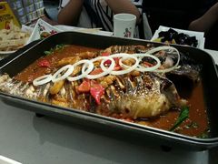 咖喱口味烤鱼-鱼酷活鱼烤鱼(恒隆广场店)