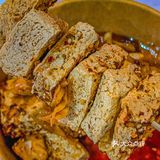 所有都是现场制作 第一次吃到这么薄的烧饼