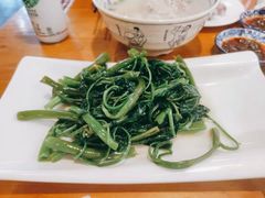 清炒空心菜-易老妈蹄花.特色川菜(人民公园总店)