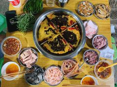 香菜牛肉丸子-渝味黄姐火锅(黄泥村店)