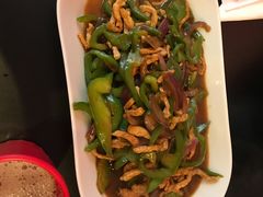 靑椒肉丝-陈家面馆