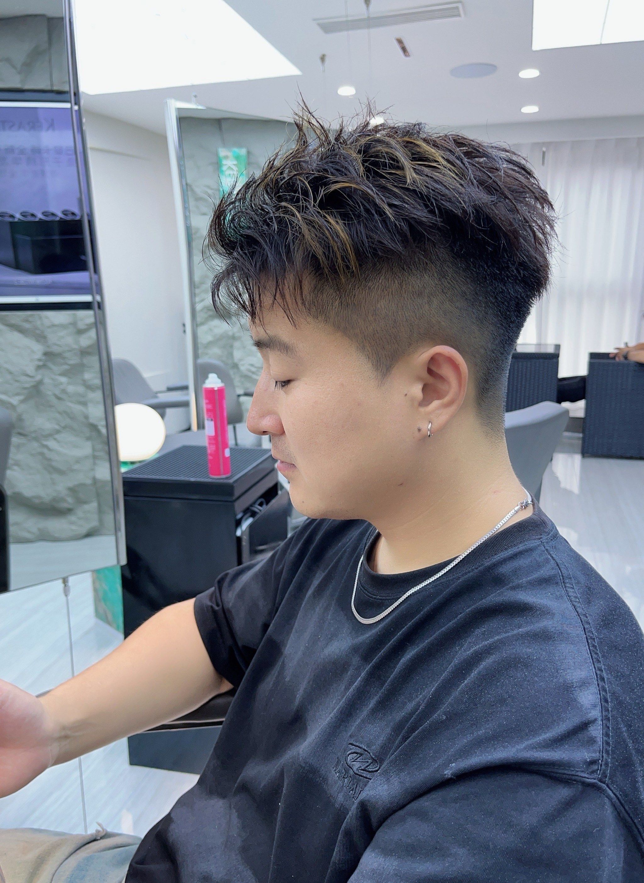 打造潮流男发型