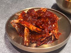 -草家酱蟹炭火烤肉店(珲春南路二店)