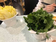 西洋菜-烹然四季椰子鸡火锅(团结湖总店)