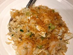 瑶柱蛋白鲜虾炒饭-悦秀·高级粤菜