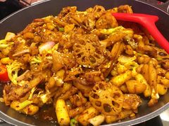 干锅牛蛙-椒行天下干锅牛蛙·(万宝店)
