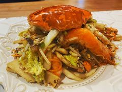 膏蟹炒糕-十面欢腾·海鲜面·台式Bistro(长乐路店)