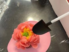 豆沙裱花蛋糕-BON CAKE(华贸购物中心店)