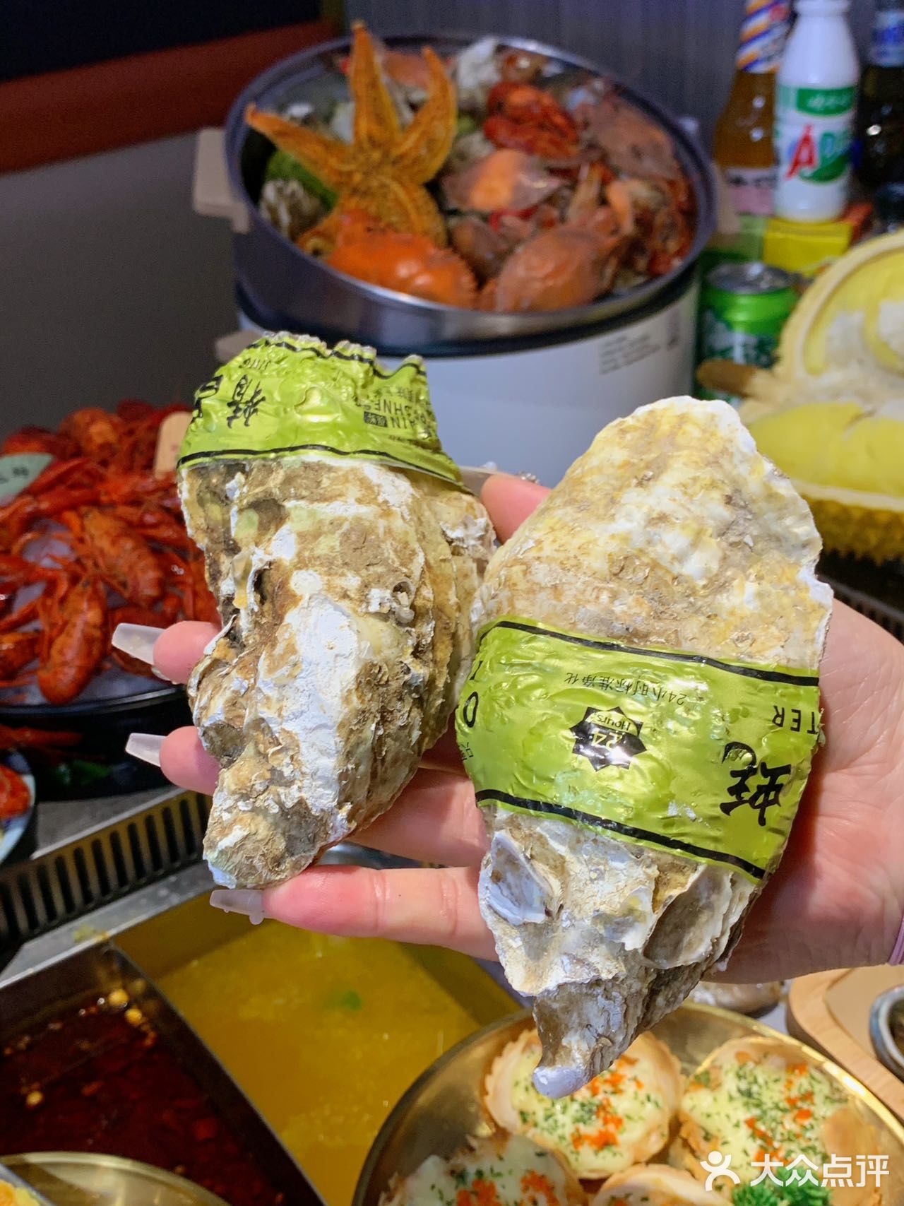 榴莲海鲜畅吃❗️就在梁溪万达四楼❗️