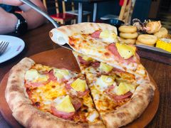 黄金夏威夷披萨-Mr.Pizza米斯特比萨(五四广场青岛首店)