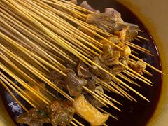 -拈签一笑黄牛肉辣卤串串