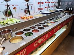 自助调料区-东道煮牛肉火锅(重庆路店)