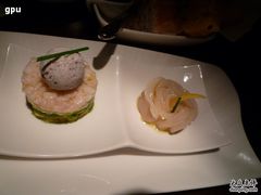 黑松露雪芭+龙虾刺身+剑鱼牛油果tata-Aqua