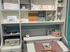 -康朴乐儿童学习桌椅(蓝色港湾店)