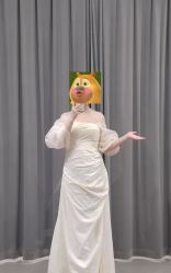 -桃子造型婚纱礼服(凤起广场店)