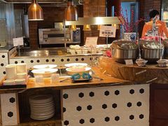 自助取餐区-广州中心皇冠假日酒店-环市食坊·海鲜自助餐厅