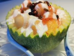 哈密瓜酸奶盅-疆遇·新新新新的新疆菜(万达店)