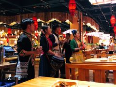 大堂-老滇山寨•云南特色菜•地方菜•民族风情歌舞表演(金碧店)