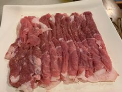 水爆手切精选羊腿肉-京门老爆三·铜锅涮肉 爆肚(望京店)