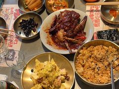 -草家酱蟹炭火烤肉店(珲春南路一店)