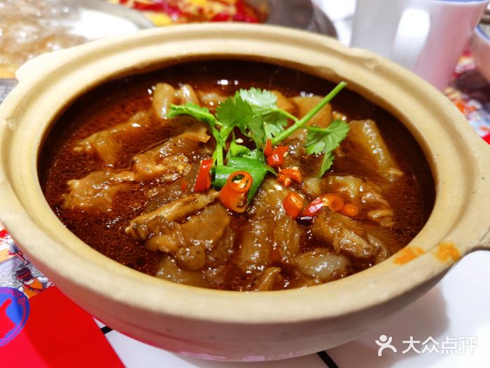 贤合庄卤味火锅(魔都旗舰店)美颜牛蹄筋图片