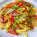 家常炒粉，满满的幸福感