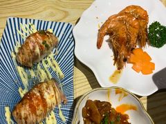 铁板煎虾-津之港·日本料理·铁板烧