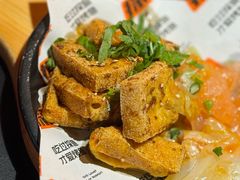 干拌豆腐-探鱼·鲜青椒爽麻烤鱼(北京路天河城店)