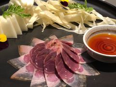 三年金钱火腿配大理手撕乳扇-泓0871臻选云南菜·味庄