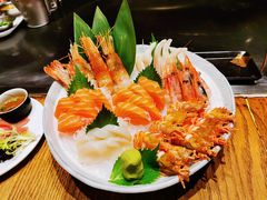 三文鱼刺身-赤坂亭·M9和牛烧肉·铁板烧·日料398放题(长泰广场店)