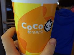 鲜芋薏米牛奶-CoCo都可(搜秀城店)