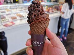 浓醇黑巧味软冰淇淋-GODIVA(海岸城店)