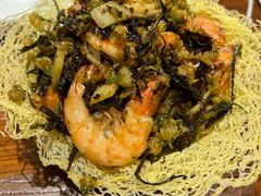 普洱茶香酥虾-云海肴·汽锅鸡·云南菜(美罗城店)