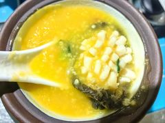 小米粥煲鲍鱼-李氏疙瘩汤·本地海鲜·老烟台菜(所城里店)