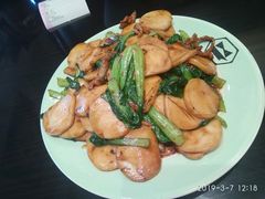 肉丝炒年糕-五芳齋(云南南路店)