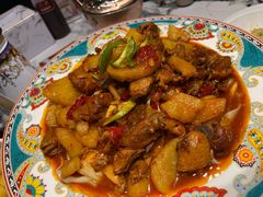 新疆沙湾大盘鸡-巴依老爷新疆美食(常营店)