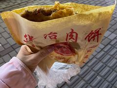 -安工大饼庞家肉饼