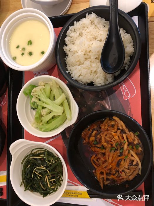 老娘舅(江东中路店)鱼香肉丝套餐图片