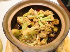 生啫有机花菜-火齐潮汕砂锅粥(五道口店)