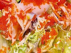 温泉蛋蟹肉沙拉-炙柒Sekinana·精致料理 烧鸟·铁板烧(海上世界店)