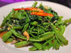 飞天酱炒通菜-新越盏·东南亚料理(捷登都会店)